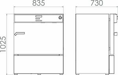Tủ ấm lạnh 115L loại KB115, Hãng Binder/Đức