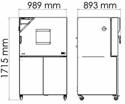 Tủ sốc nhiệt, tủ lão hóa 115L loại MKF115, Hãng Binder/Đức