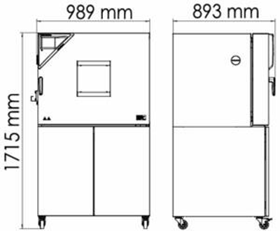Tủ sốc nhiệt, tủ lão hóa 115L loại MK115, Hãng Binder/Đức