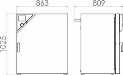 Tủ ấm lạnh 163L loại KT170, Hãng Binder/Đức
