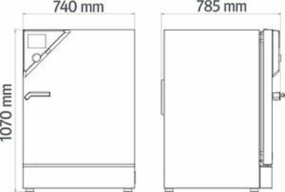 Tủ ấm CO2 220L loại CB220, Hãng Binder/Đức