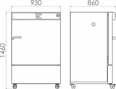 Tủ ấm lạnh 247L loại KB240, Hãng Binder/Đức