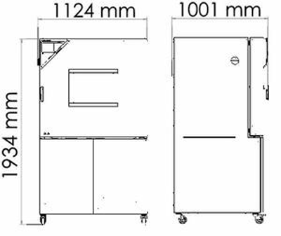 Tủ sốc nhiệt, tủ lão hóa 228L loại MKT240, Hãng Binder/Đức