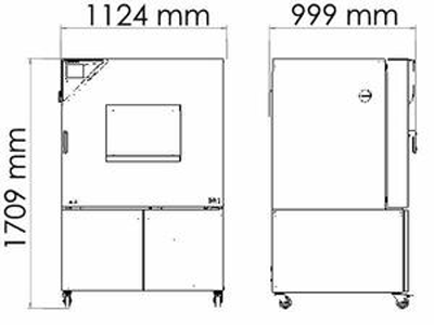 Tủ sốc nhiệt, tủ lão hóa 228L loại MKF240, Hãng Binder/Đức