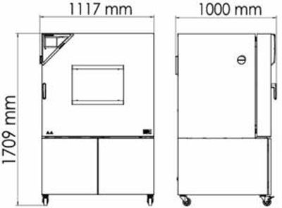 Tủ sốc nhiệt, tủ lão hóa 228L loại MK240, Hãng Binder/Đức