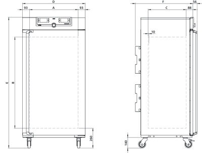 Tủ vi khí hậu 384L loại HPP410, Hãng Memmert/Đức