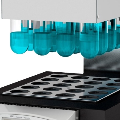 Bộ phá mẫu tự động 20 vị trí, model: DKL-20, Hãng: Velp / Italy