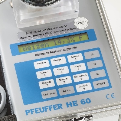 Máy phân tích độ ẩm, model: HE 60, Hãng: Pfeuffer / Đức