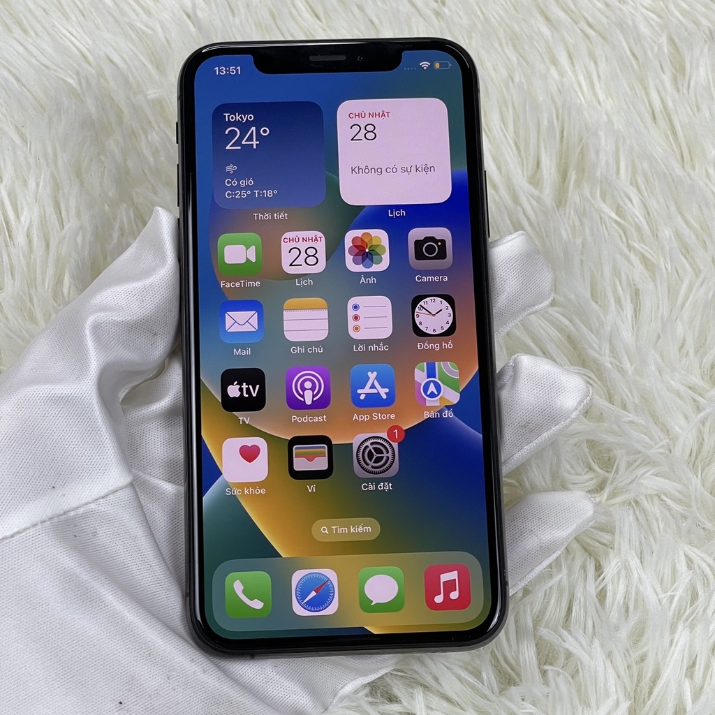 iPhone Xs 256GB | Zin Ốc Áp nguyên bản chưa bung | Pin zin 82 | Mã số 358T | Chính Hãng Quốc Tế (Used)