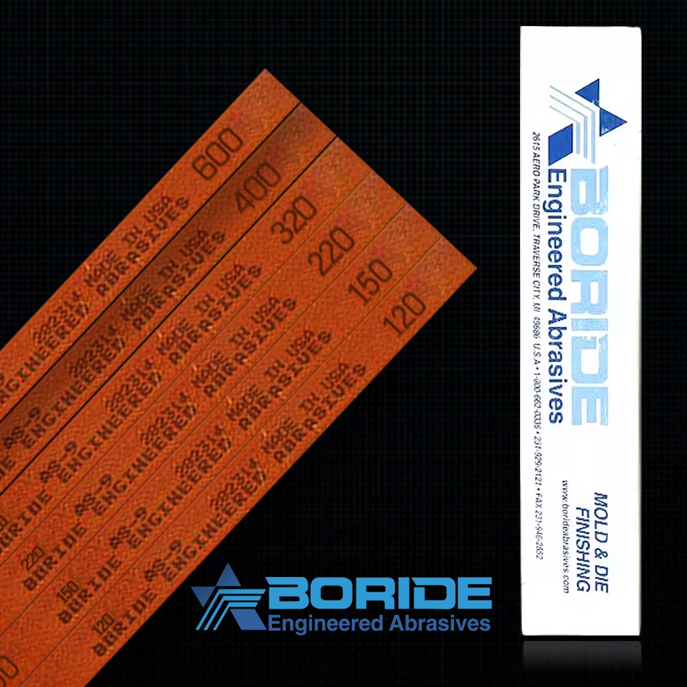 Thanh đá mài dầu Boride AS-9 1/4x1/2x6 #120-#600 Hàng chính hãng USA