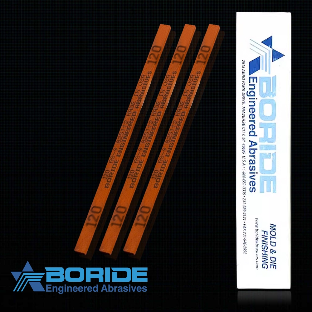 Thanh đá mài dầu Boride AS-9 1/8x1/4x6 #120 Hàng nhập khẩu USA