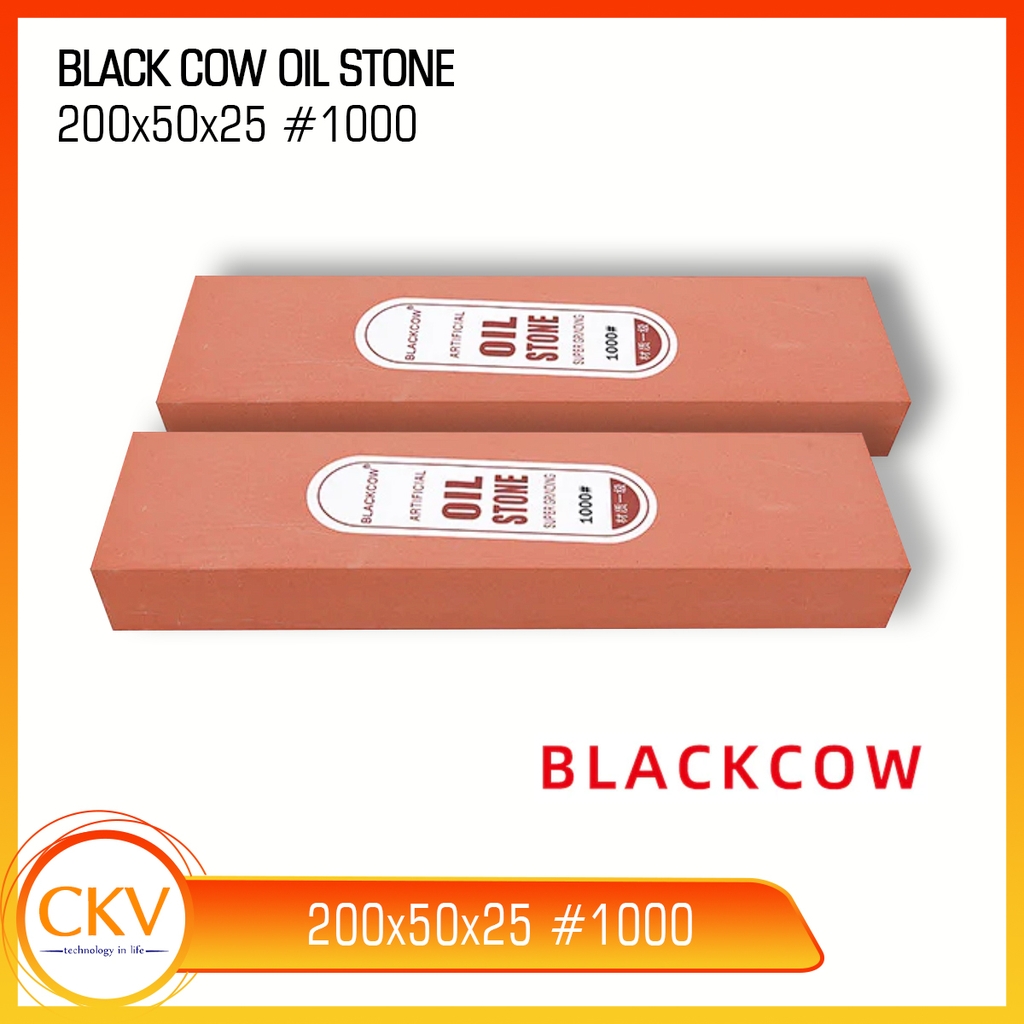 Đá mài Oil Stone 1000# 200x50x25 Blackcow - Hàng nhập khẩu