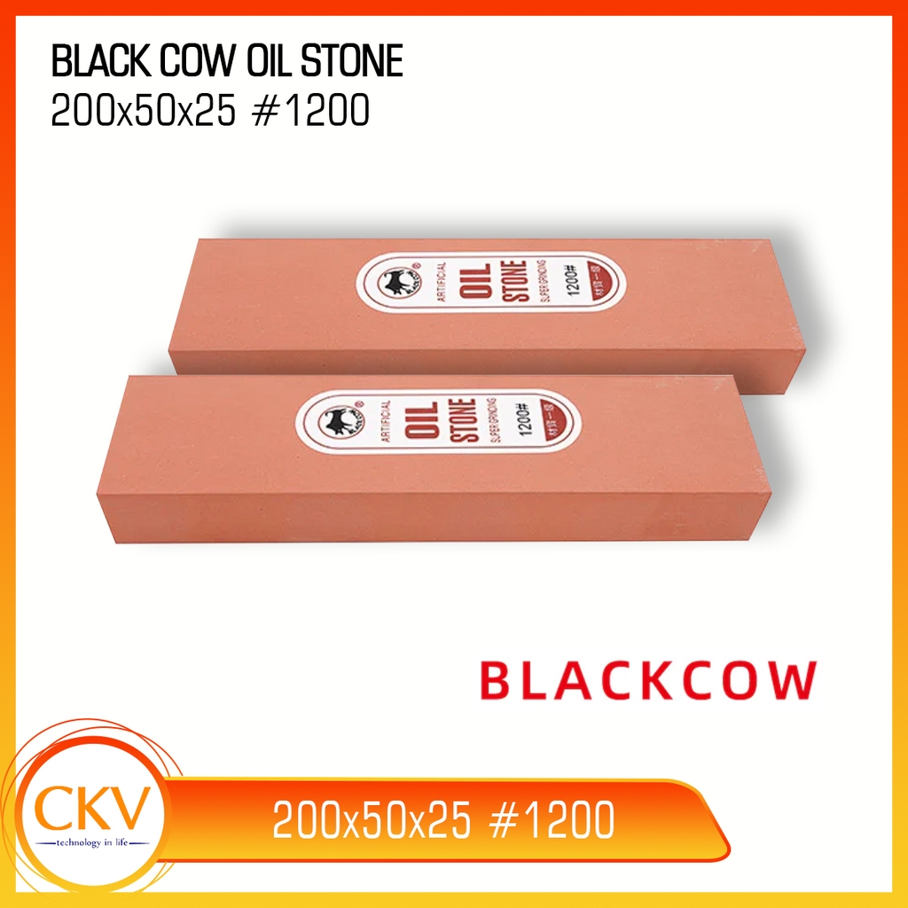 Đá mài dầu 1200# 200x50x25 Blackcow - Hàng nhập khẩu