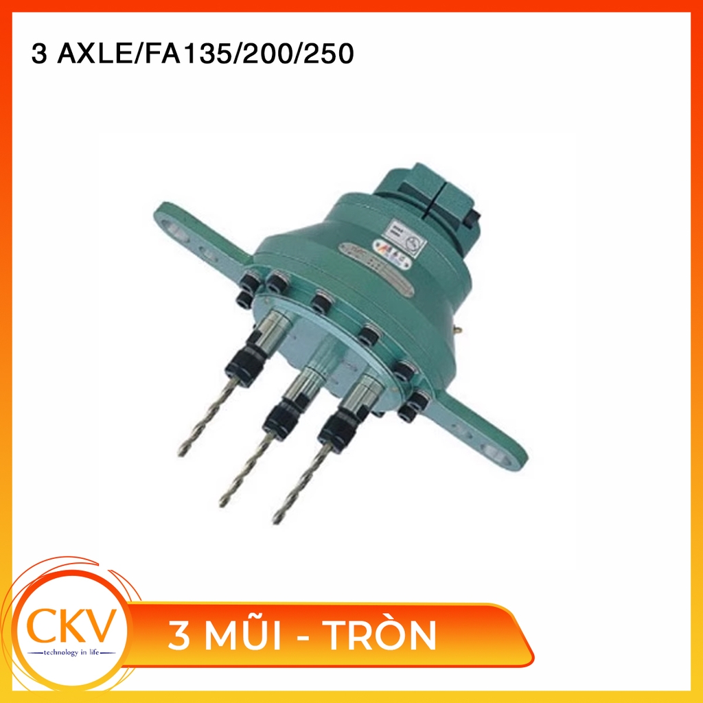 Đầu khoan nhiều mũi - Dùng cho máy khoan taro để bàn cỡ lớn