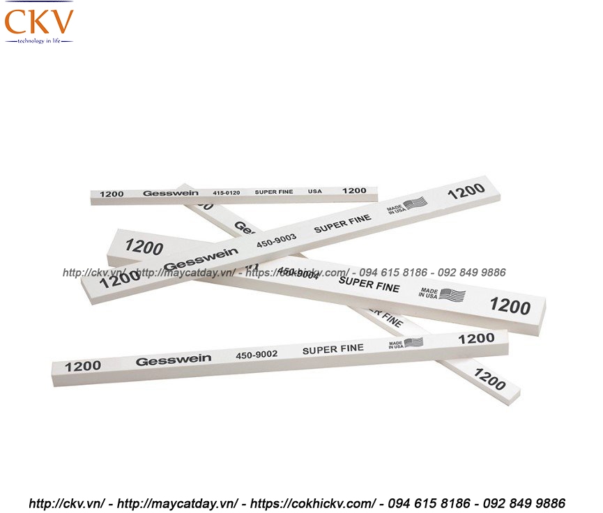Đá mài dầu USA thương hiệu Gresswein cao cấp loại thanh dẹt #1200