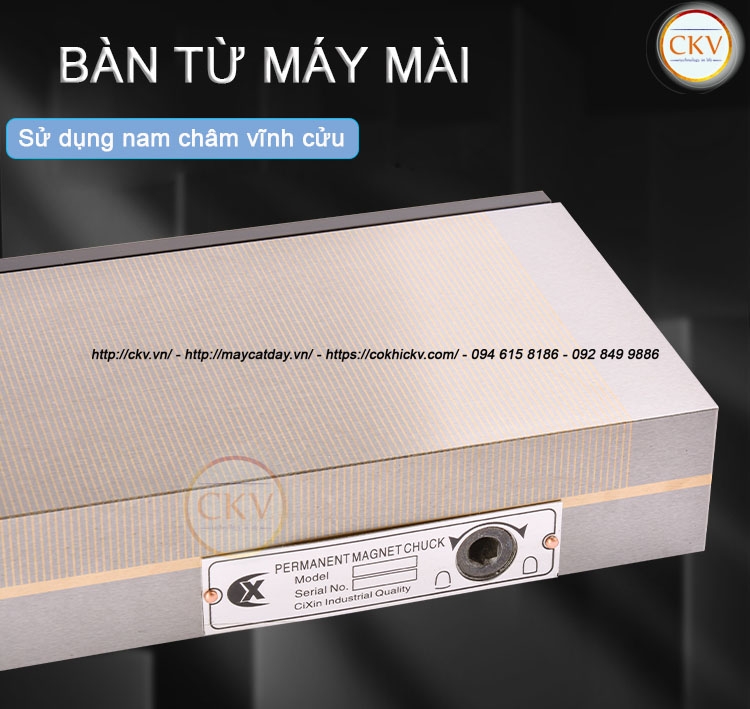 Bàn từ 200x200 dành cho máy mài CNC loại cơ