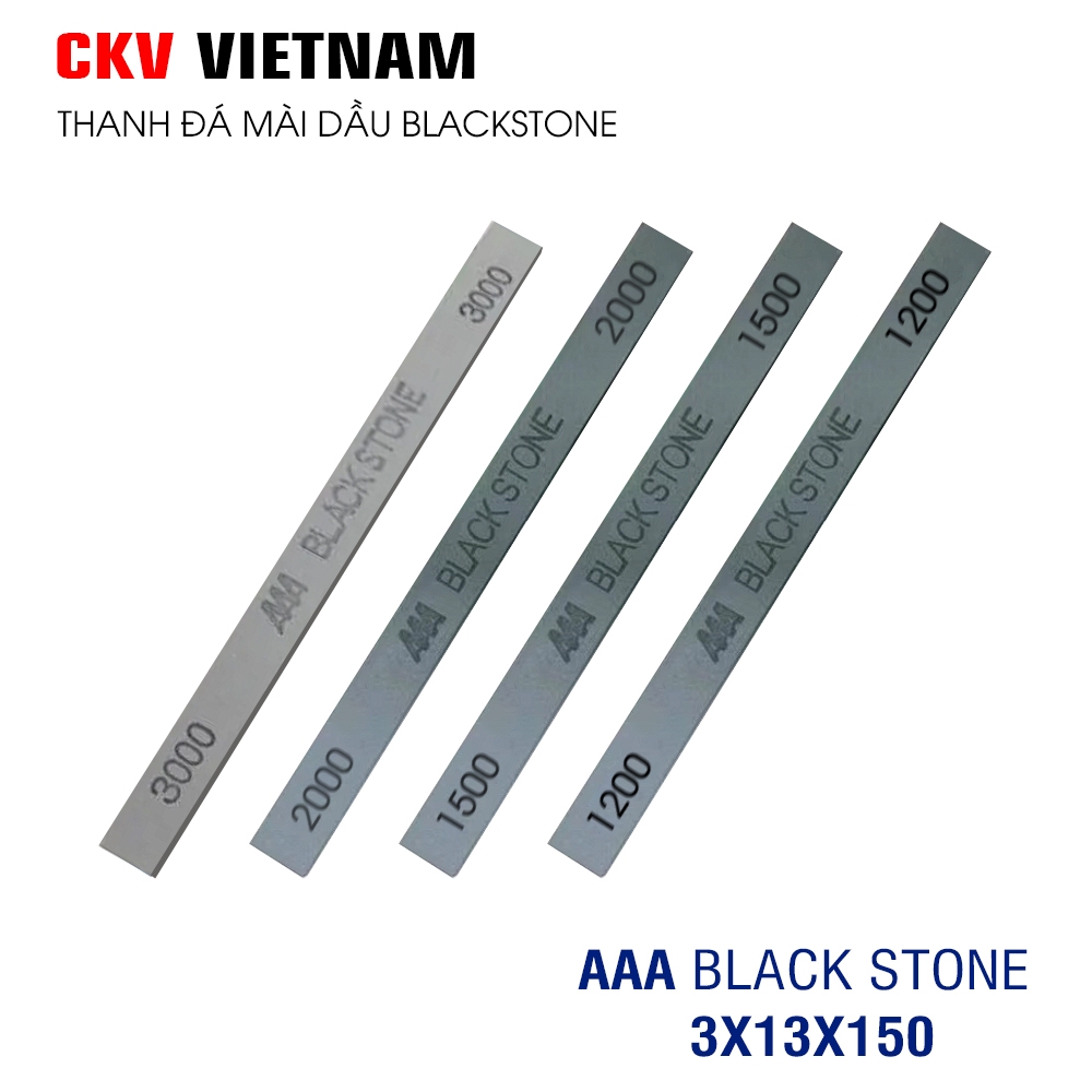 Đá mài dầu Blackstone 3x13x150mm 120# - 3000#  Hàng nhập khẩu