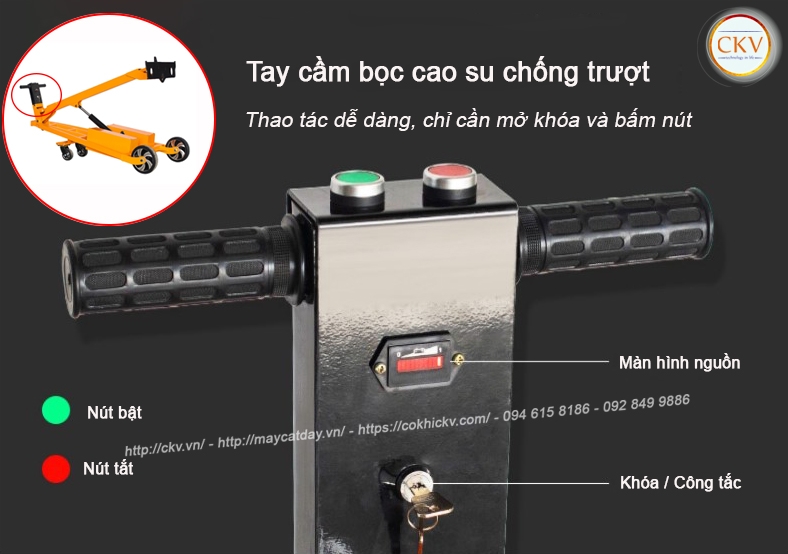 Xe nâng điện phụ trợ chuyên dụng CKV - 03TL1