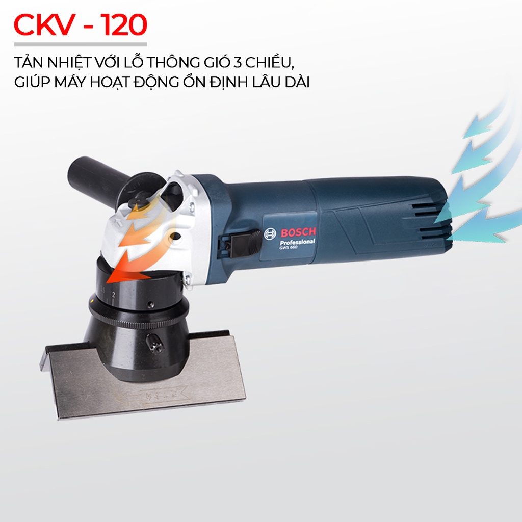 Máy vát mép điện cầm tay Bosch C0.1-C4.0 CKV-120