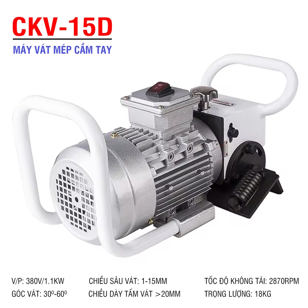 Máy vát mép cầm tay C1-C15 CKV-15D - Hiệu suất cao, an toàn
