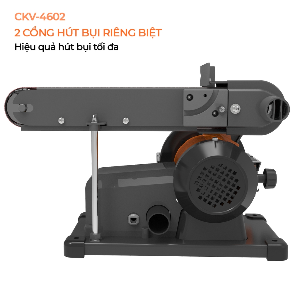 Máy mài đai để bàn CKV-4602 nhập khẩu giá tốt