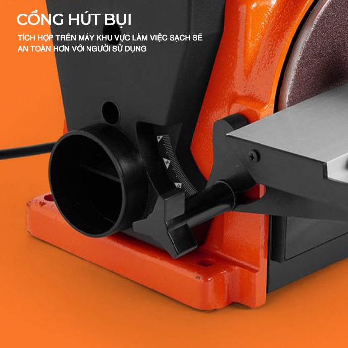 Máy mài đai để bàn CKV-491CM động cơ mạnh