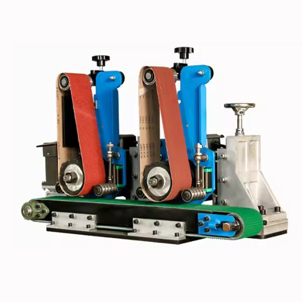 Máy chà nhám & đánh bóng tự động 2 đầu CKV-915D2 380V/2x2.2KW/2800Rpm