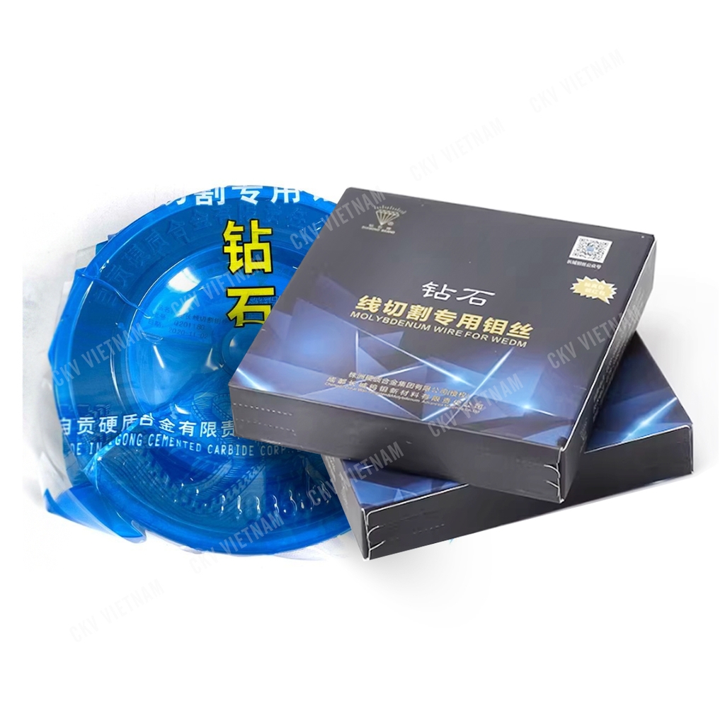 Dây cắt Molypden Kim Cương chính hãng 0.14mm - 0.2mm | CKV VIETNAM