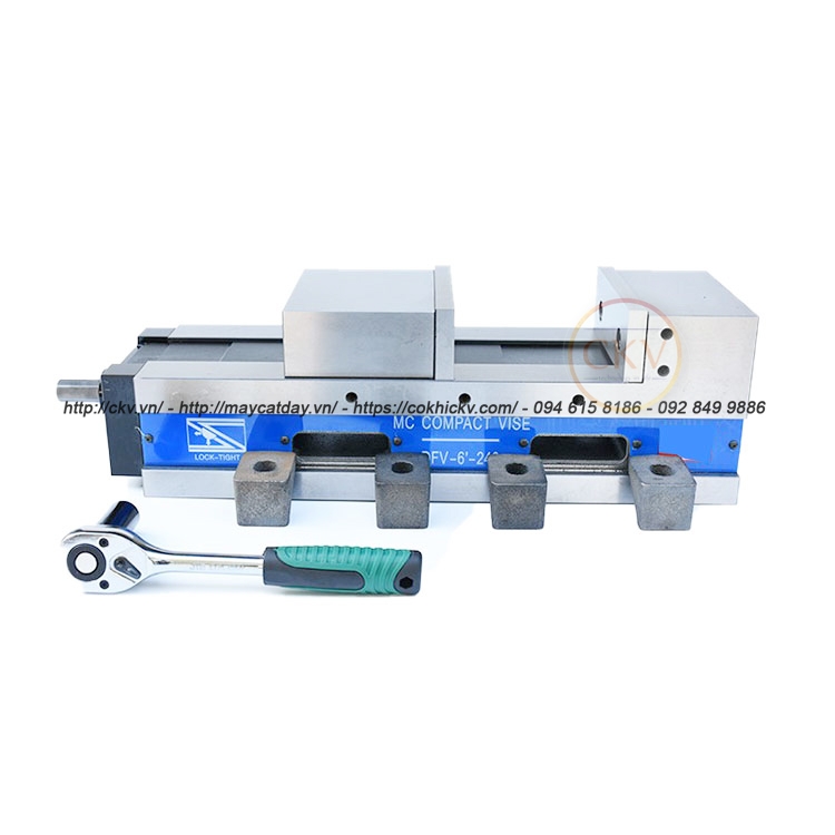 Eto kẹp phôi cho máy phay CNC dạng thủy lực mở 240mm