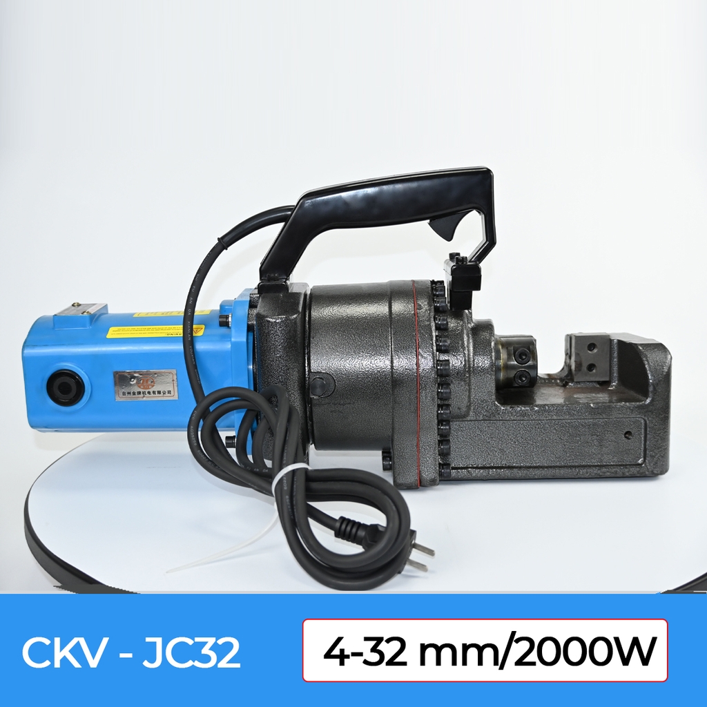 Máy cắt sắt thủy lực cầm tay CKV-JC32 D4-D32/220V-2000W/Lực cắt 40T