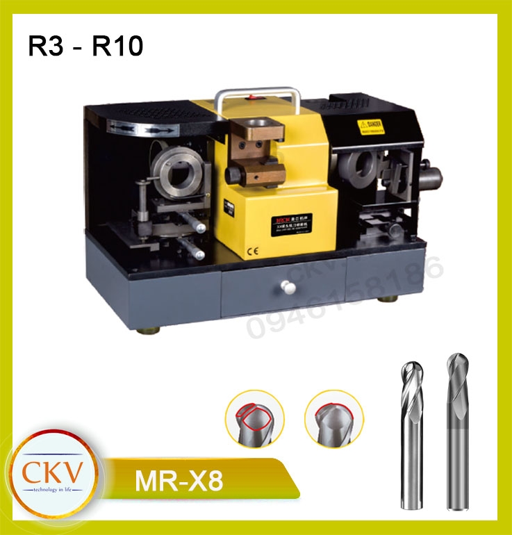 Máy mài dao phay cầu MRCM MR-X8