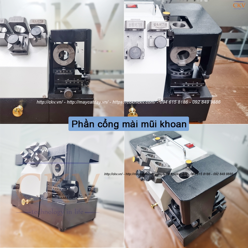 Máy mài dao phay ngón và mũi khoan D3-13 GD-313A/300W/5000Rpm