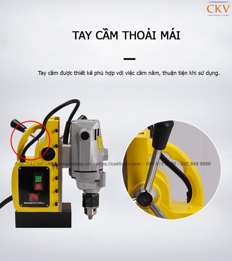 Máy khoan từ MRCM MR-B13 cao cấp hút siêu mạnh