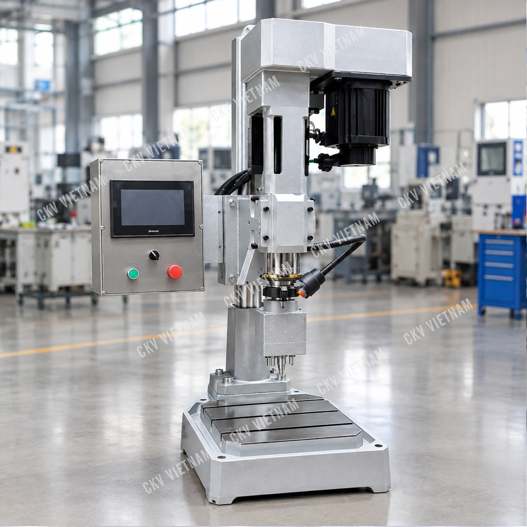 Máy khoan taro để bàn tự động CKV-104 | CKV VIETNAM