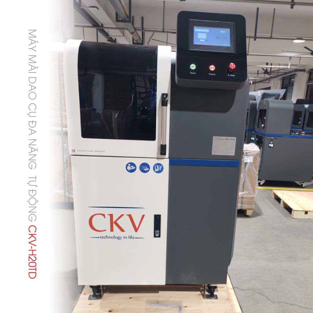Máy mài dao cụ thông minh, tự động CKV-H20TD - Mài đa năng