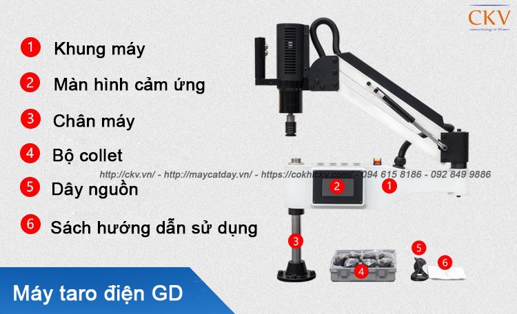 Máy taro chạy bằng điện GD-M36