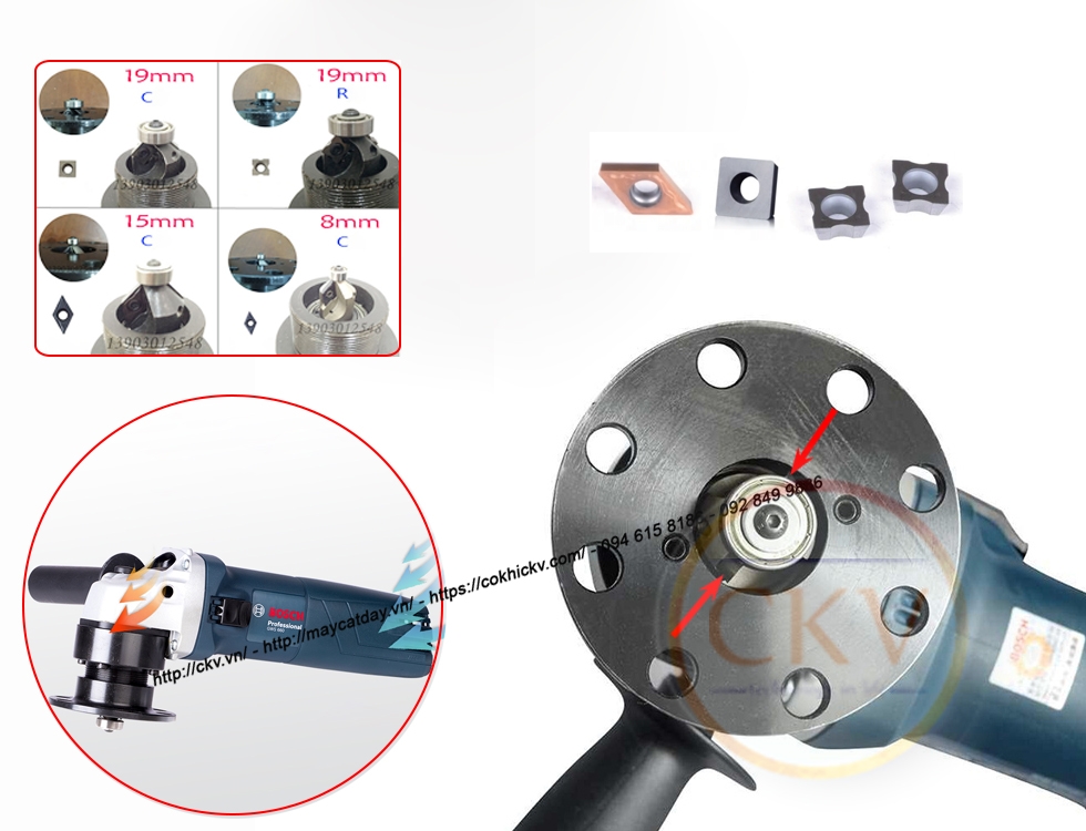 Máy vát mép cầm tay Bosch C0.1-C4.0 CKV-100