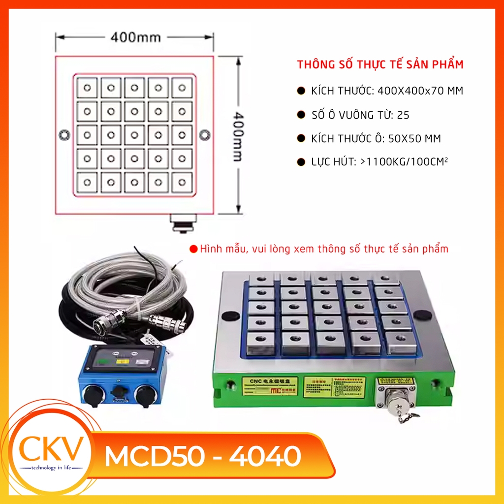 Bàn từ điện MCD50-4040 nhập khẩu