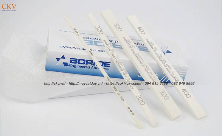 Đá mài dầu Boride màu trắng chính hãng AO