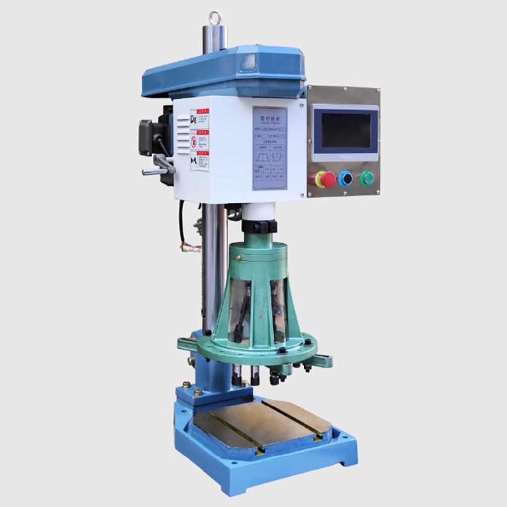 Máy khoan & taro tự động SK23TD D23/M16/H70/Z120/MT2/1.5KW/1.1KW Servo kép