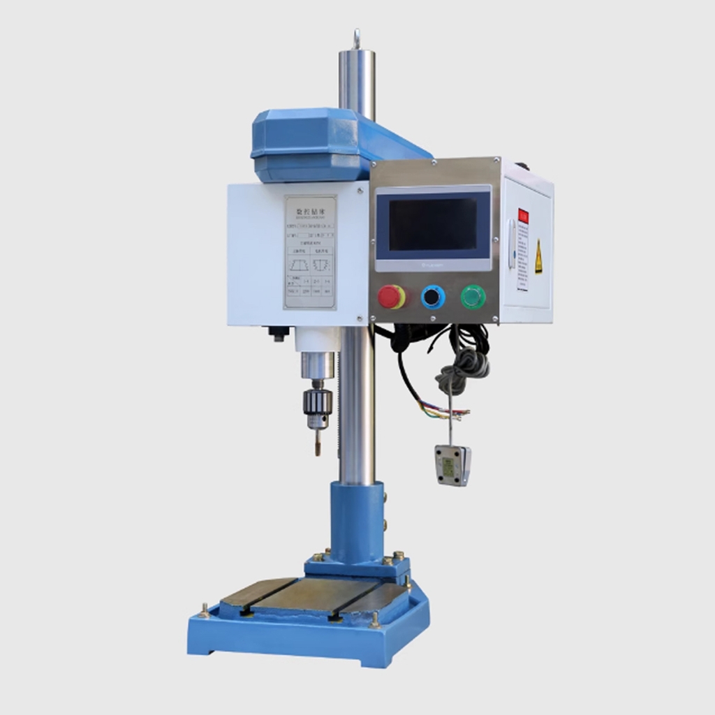 Máy khoan & taro tự động SK23TD D23/M16/H70/Z120/MT2/1.5KW/1.1KW Servo kép