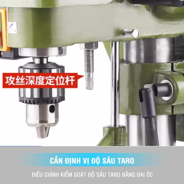 Máy taro ly hợp SWJ-12 M12/M8/H60/L40/B16/220V or 370V/370W or 550W