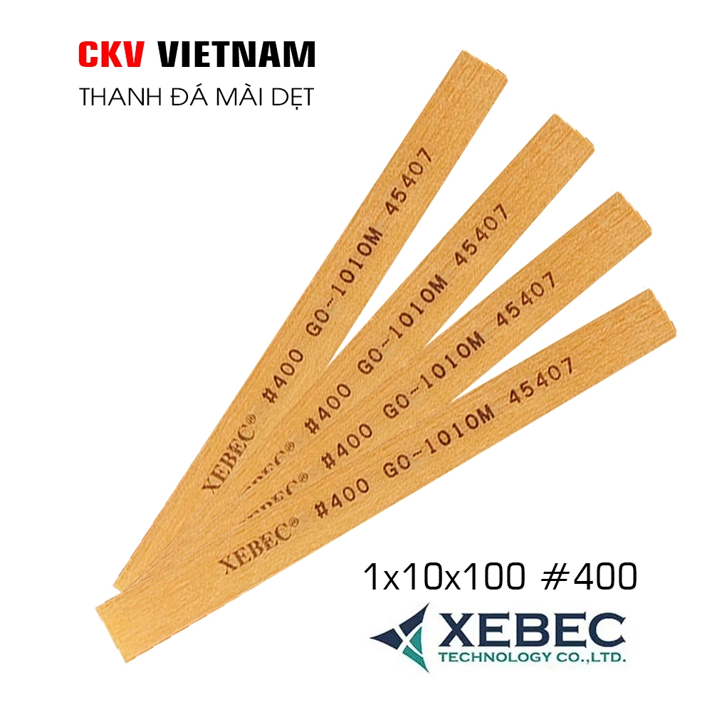 Thanh đá mài XEBEC G 1x10x100 #180-#1200 Japan