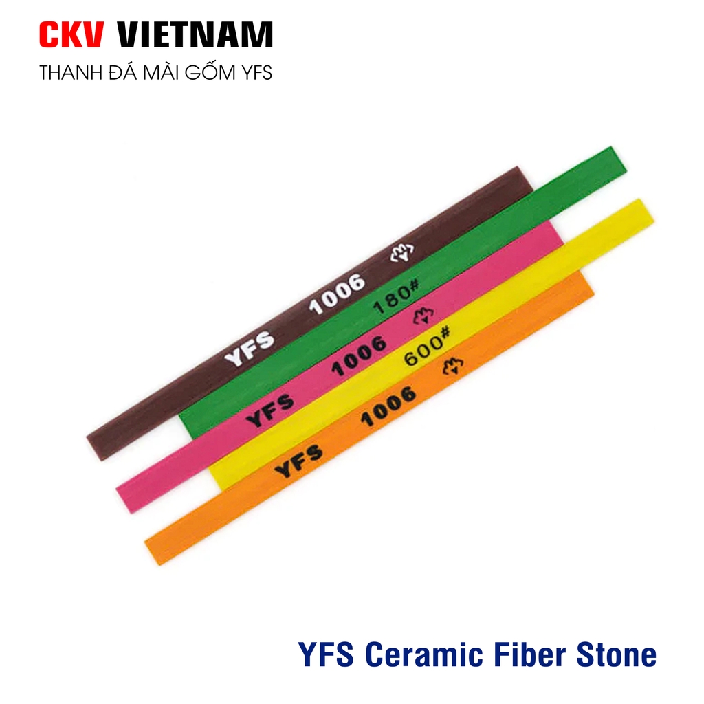 Thanh đá mài gốm YFS 1x6x100 150# - 1200# Taiwan