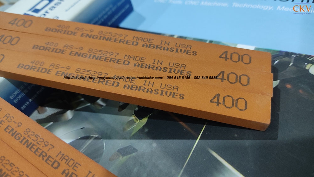 Đá mài dầu Boride màu nâu nhập khẩu AS