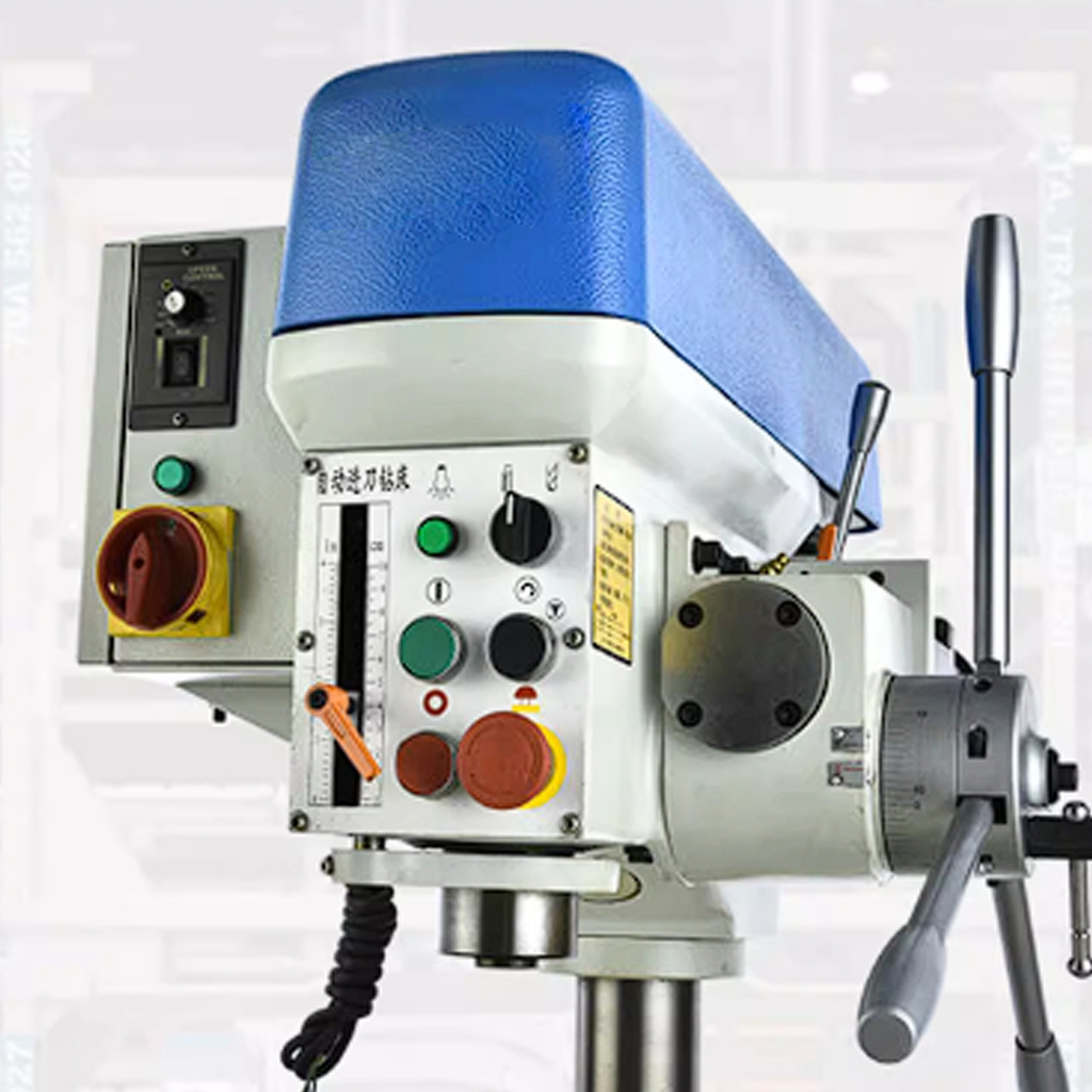 Máy khoan bàn & taro bán tự động ZB4120G/D20/M20/380V-1100W/MT2