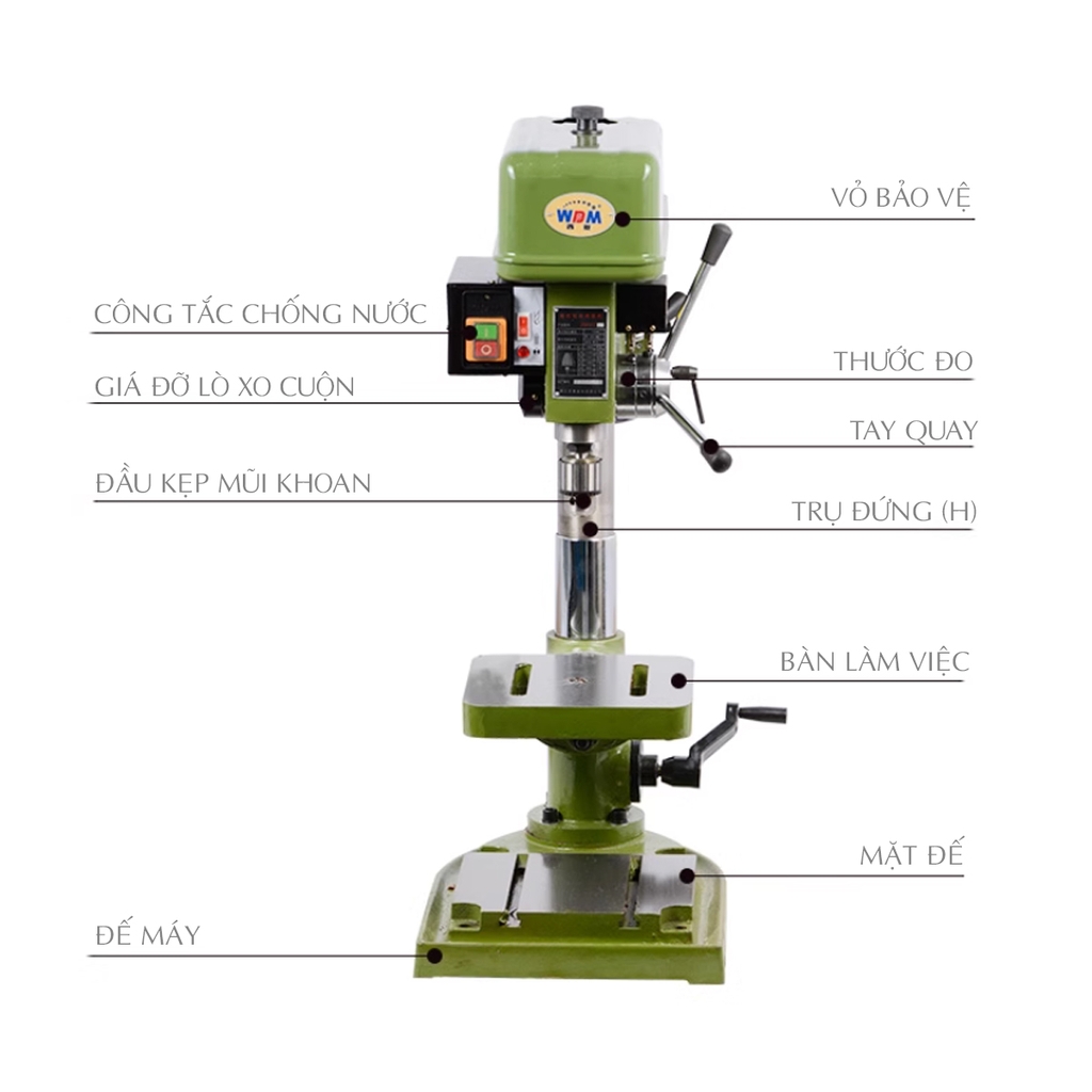 Máy khoan taro giá rẻ ZS4116B - D16/M12/H70/Z100/MT2/750W