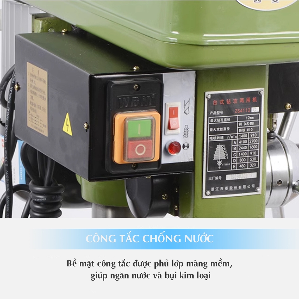 Máy khoan taro giá rẻ ZS41120 - D20/M16/H85/Z125/MT2/750W