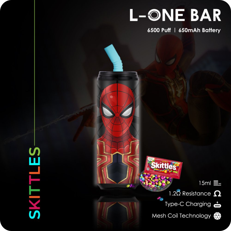 L-ONE BAR 6500 puffs 13 vị | 3%-5% | 15ml | 650mAh | USB Type C | Disposable Vape | vapeland.vn