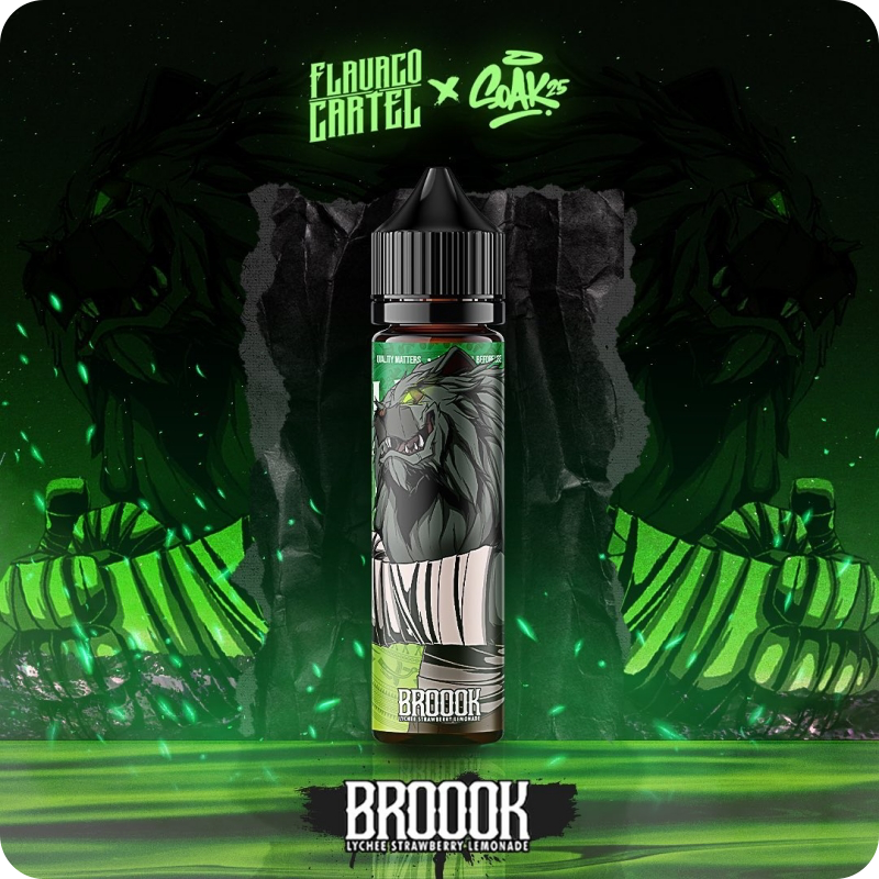 Flavaco Cartel Broook the Boss Ejuice - Vải Dâu chanh lạnh